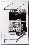 Bossa Nova/Nicely Nicely/Sharkforce at the Progression Mixed Media Gallery Original Poster